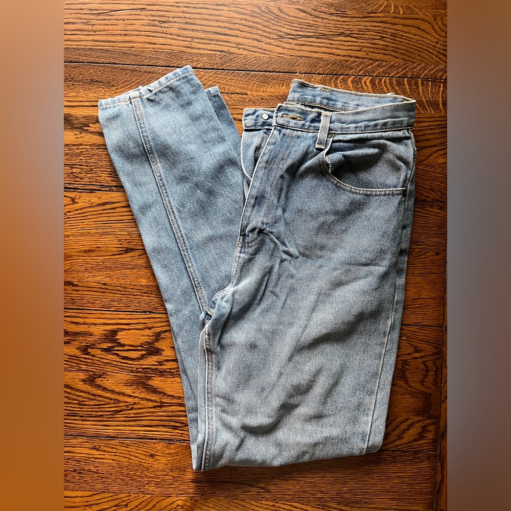 Vintage Open Trails Women’s Mom LightWash Jeans Size 12 Long